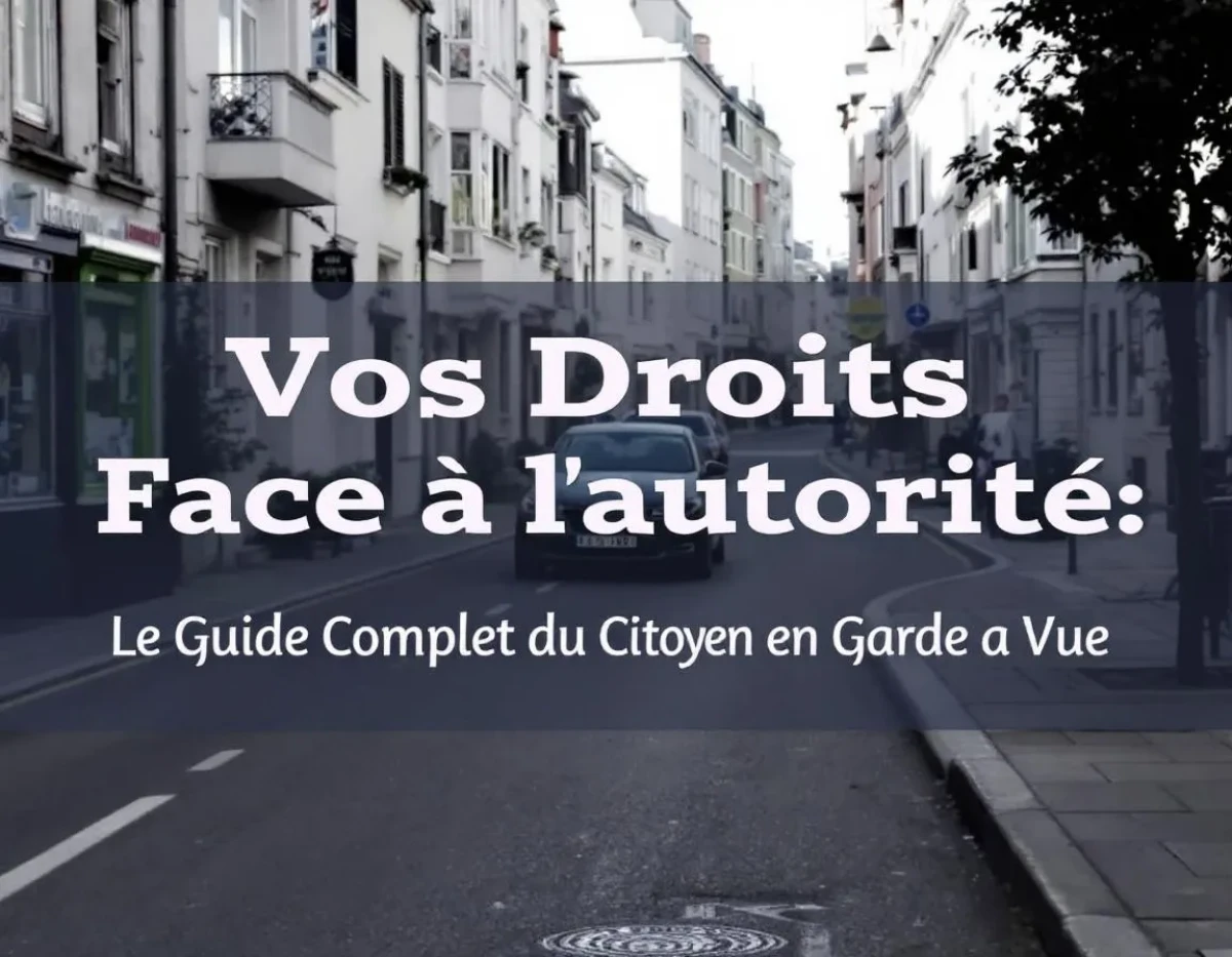 Vos Droits Face à l'Autorité : Le Guide Complet du Citoyen en Garde à Vue